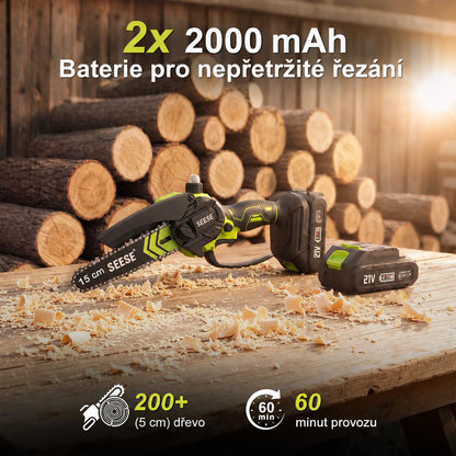 Farvia mini akumulátorová řetězová pila - foto 3