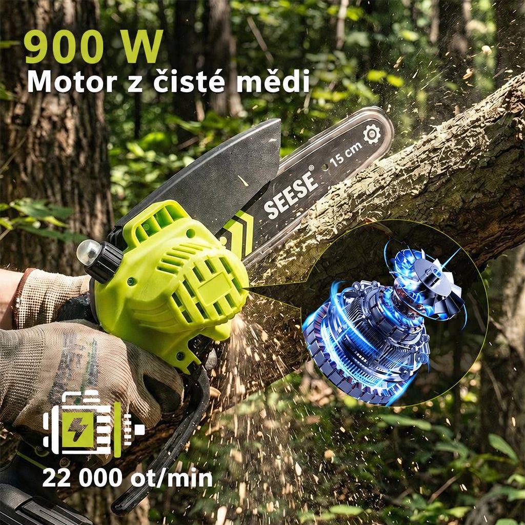 Farvia mini akumulátorová řetězová pila - foto 8